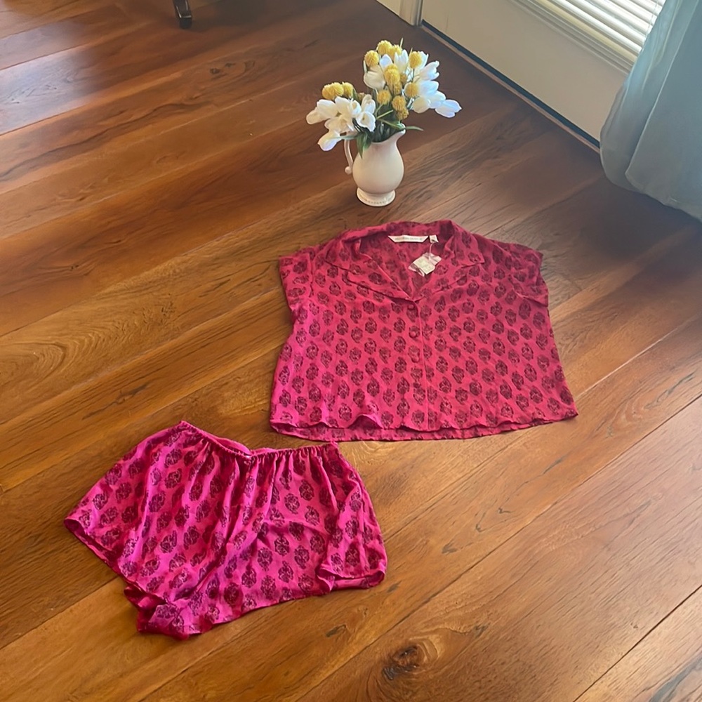 Victoria Secret Vintage Sheer Pjs Set